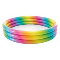 Piscina Gonfiabile A 3 Anelli 147X33Cm Colore Arcobaleno