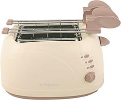 Tostapane C/Pinze 750W Iridea Champagne