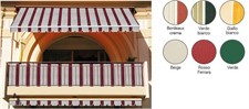 Telo antisguardo 75x500cm bordeaux crema