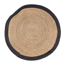 Tappeto Zahra Naturale-Nero D120