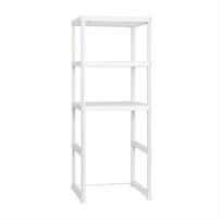 Scaffale Plastica per Lavanderia 74x59x186h cm Wash & Store