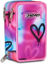 Astuccio 3 Zip Seven Sprint Paint Girl