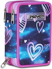 Astuccio 3 Zip Seven Gloomy Heart