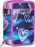 Astuccio 3 Zip Seven Gloomy Heart