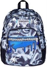 Zaino Scuola Dual Detach Seven Quick Graffiti Boy