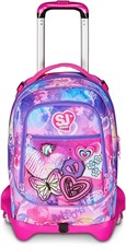 Zaino-Trolley Scuola Jack-3Wd+ Sj Gang Tinypatch Girl