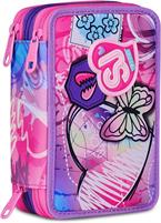 Astuccio 3 Zip Sj Gang Tinypatch Girl