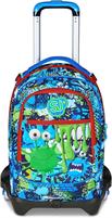 Zaino-Trolley Scuola Jack-3Wd+ Sj Gang Fantasys Boy