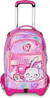 Zaino-Trolley Scuola Jack-3Wd+ Sj Gang Fantasys Girl