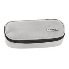 Astuccio Ovale Organizzato Monocolore Taupe Comix