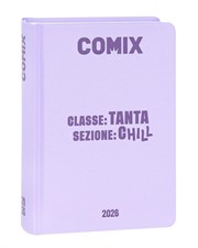 Diario/Agenda Comix 16M Std Lilla