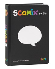 Diario/Agenda 16M Medium Scomix Black