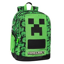 Zaino Scuola Organizzato Pixel Minecraft