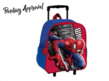 Zaino-Trolley Scuola 3D Spiderman