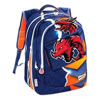 Zaino Scuola Estensibile Round Dragon Gopop
