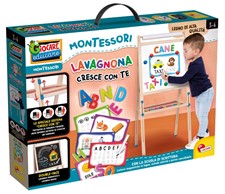 Montessori Lavagnona Legno Cresce Con Te Liscianigiochi