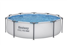 Piscina Steel Pro Max Cm.305x76 Cap.4.678L Predisposta Pompa Filtro