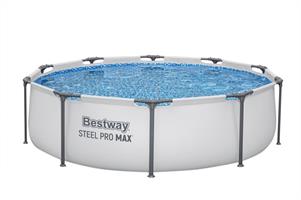 Piscina Steel Pro Max Cm.305x76 Cap.4.678L Predisposta Pompa Filtro