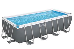 Piscina Steel Pro MAX Rettangolare Cm.488X244X122 Cap.11,532L Bestway