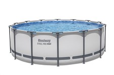 Piscina Steel Pro Max Cm 427x122 Cap.15232 L Pompa Filtro/Cartucc. Bestw