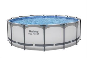 Piscina Steel Pro Max Cm 427x122 Cap.15232 L Pompa Filtro/Cartucc. Bestw