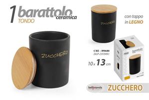 Barattolo Zucchero Ceramica 10*12,5 Cm