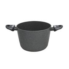 Pentola Cm 22 H15 Mythos Marble Nero Floatec Tognana