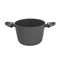 Pentola Cm 22 H15 Mythos Marble Nero Floatec Tognana