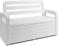 Panchina baule In Resina Interno/Esterno forever Spring bianca Toomax