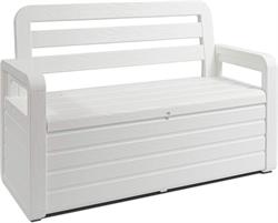 Panchina baule In Resina Interno/Esterno forever Spring bianca Toomax