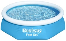 Piscina 244X61Cm Fast Set 1880Lt Predisposta per Pompa Filtro Bestway