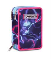 Astuccio 3 Zip Seven Electricvibe Girl