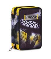 Astuccio 3 Zip Seven Golden Paint
