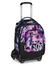 Zaino-Trolley Scuola Jack 8Wd New Detach Seven Buzzy Note Girl