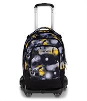Zaino-Trolley Scuola Jack 8Wd New Detach Seven Golden Paint