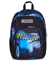 Zaino Scuola Dual Detach Seven Blu Fusion