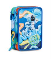 Astuccio 3 Zip 3D Sj Gang Space Ride