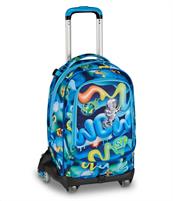 Zaino-Trolley Scuola Jack-8Wd New Sj Gang Space Ride