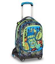 Zaino-Trolley Scuola Jack-8Wd New Sj Gang Soft Pouch Boy