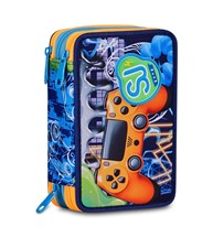 Astuccio 3 Zip Sj Gang Joyful Pins Boy