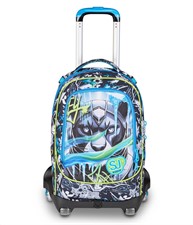Zaino-Trolley Scuola Jack-8Wd Sj Gang Glace Panther Boy