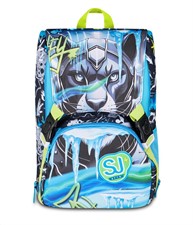 Zaino Scuola Sdoppiabile Big Sj Gang Glace Panther Boy