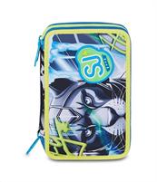 Astuccio 3 Zip Sj Gang Glace Panther Boy