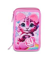 Astuccio 3 Zip Sj Gang Heart Buddy Girl