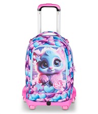 Zaino-Trolley Scuola Jack-8Wd Sj Gang Magical Fantasy Girl