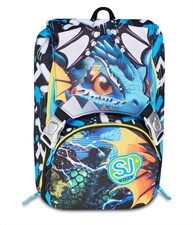 Zaino Scuola Sdoppiabile Big Sj Gang Metal Dragon Boy