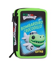 Astuccio 3 Zip Bombardiro Crocodillo Skifidol Italian Brainrot