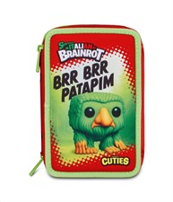 Astuccio 3 Zip Brr Brr Patapim Skifidol Italian Brainrot