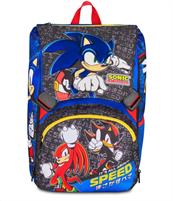 Zaino Scuola Sdoppiabile Big Sonic The Hedgehog Hedgehog Speed
