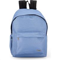 Zaino Scuola Americano Lurex Azzurro Comix